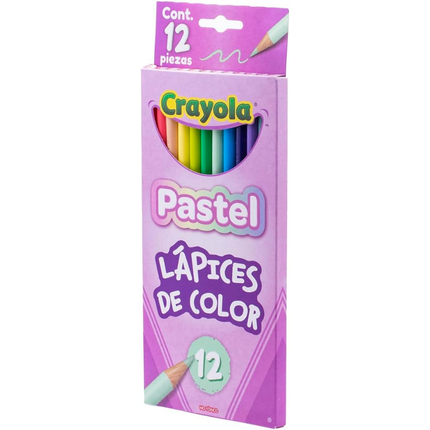 Colores pastel 12 pzas