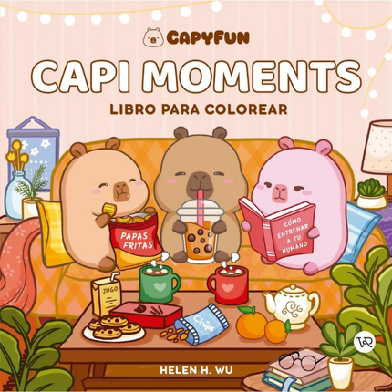Libro para colorear - Capi moments