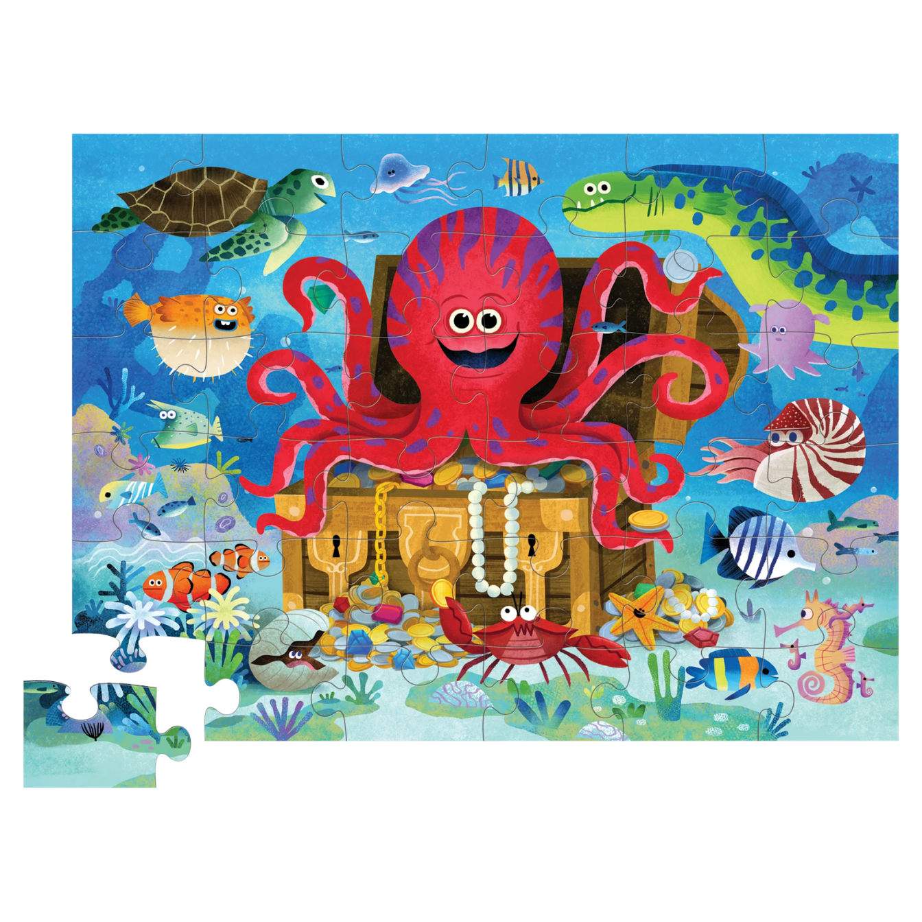 Rompecabezas JUMBO 30 pzas Pulpo