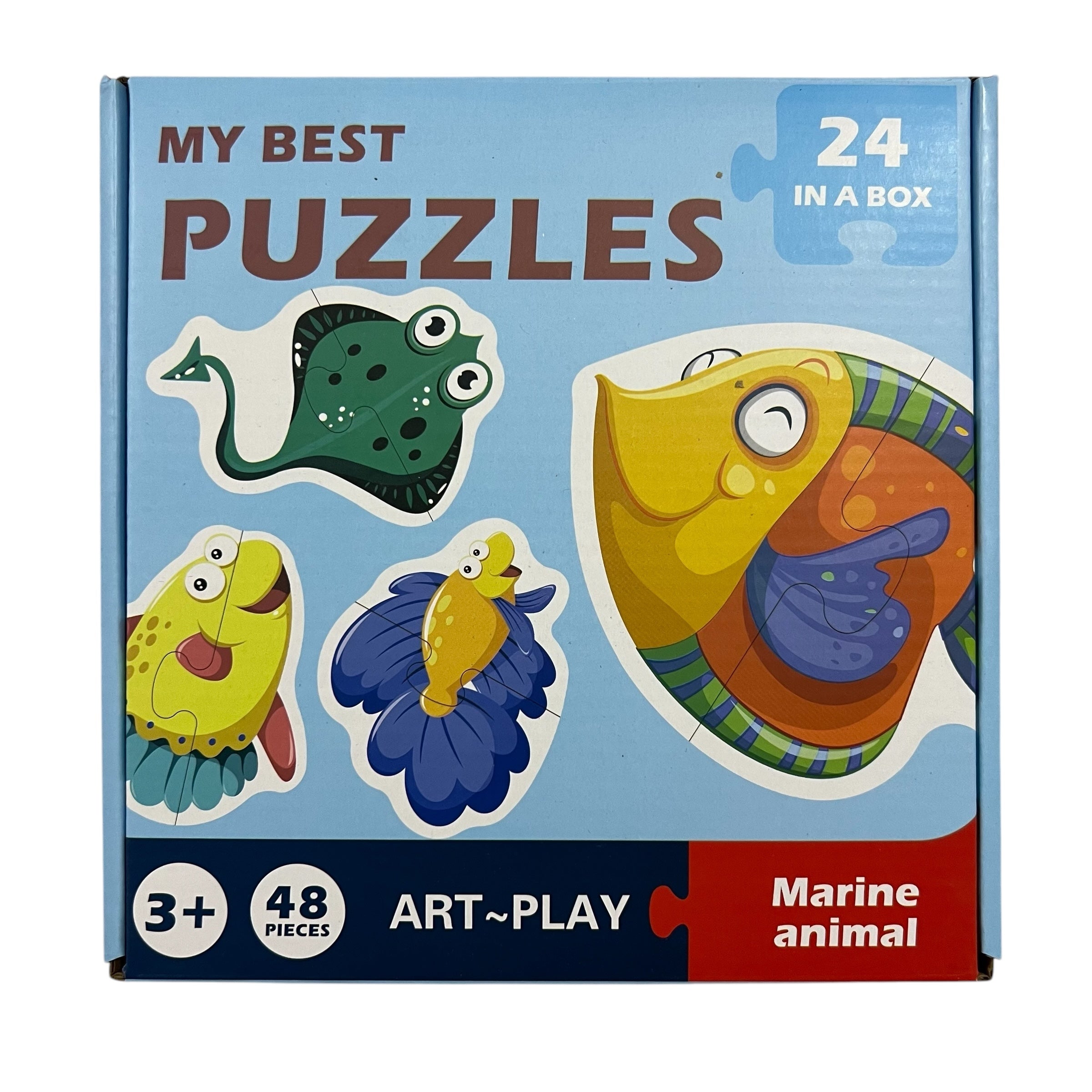 Mini Rompecabezas Dos Piezas - My Best Puzzles