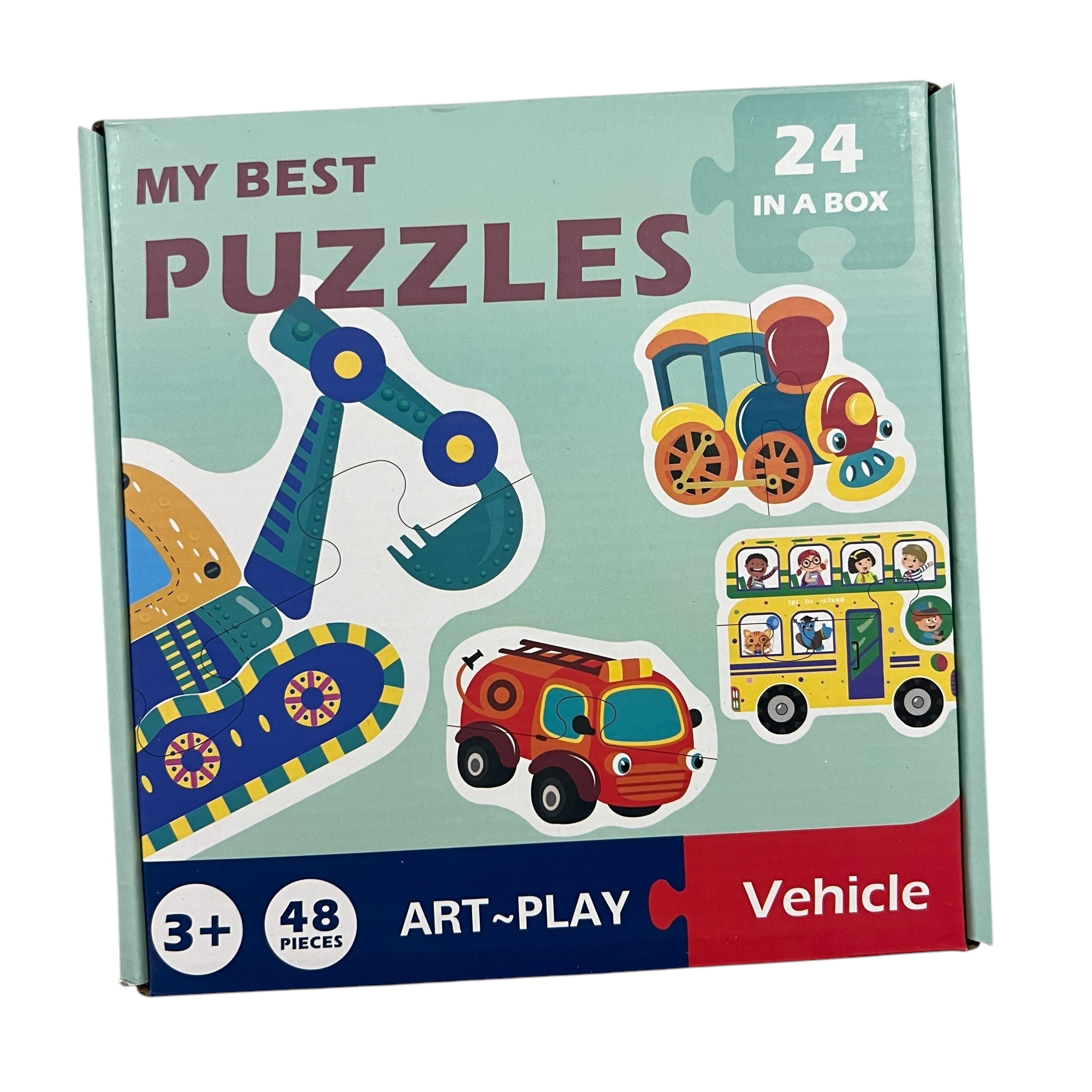Mini Rompecabezas Dos Piezas - My Best Puzzles