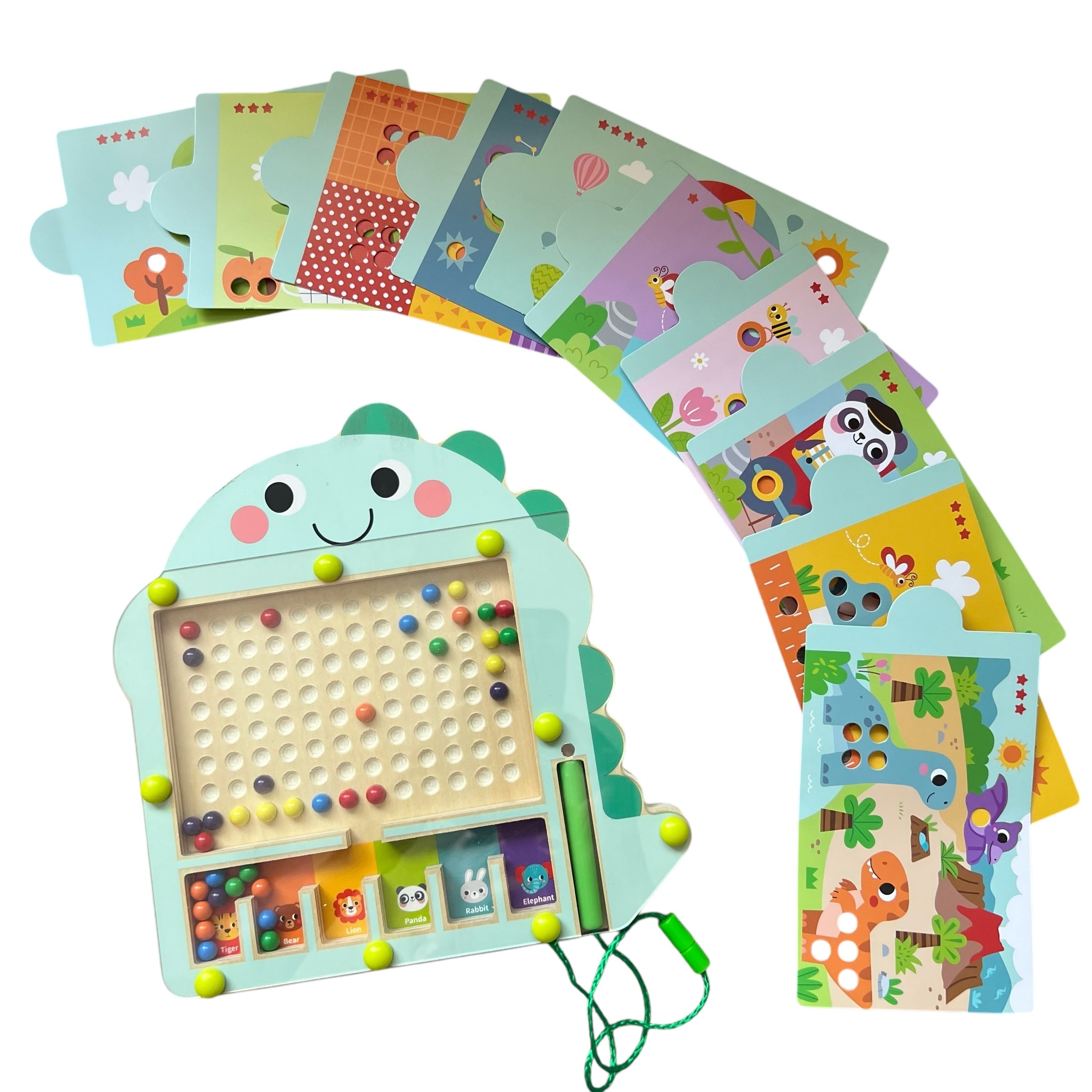 DINOSAURIO MAGNÉTICO PARA CLASIFICAR - HI PANDO