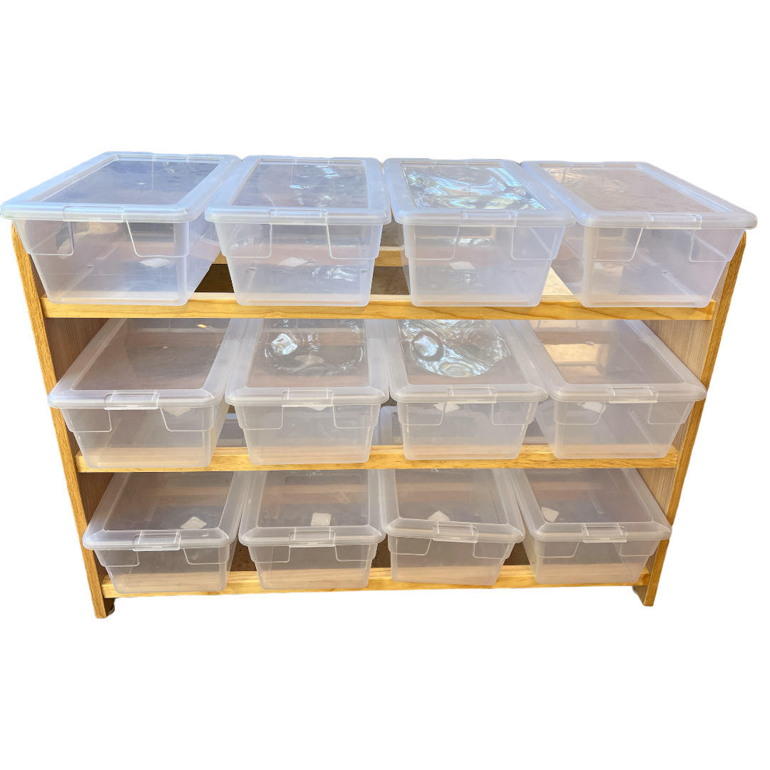 Mueble Organizador de 12 Contenedores