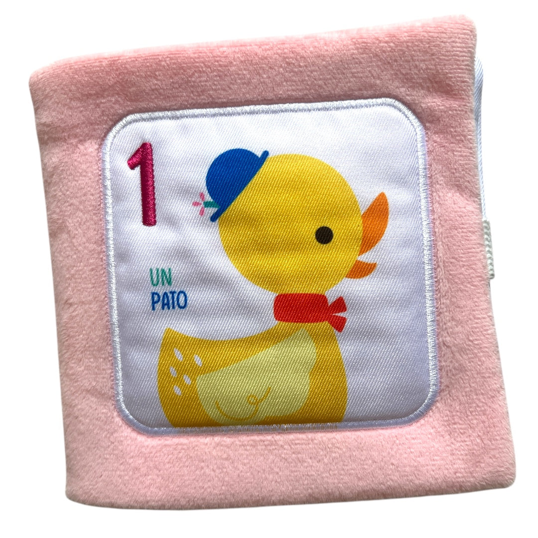 Un Pato - Cuenta y Abrázame 1, 2 ,3  - Libro de Tela