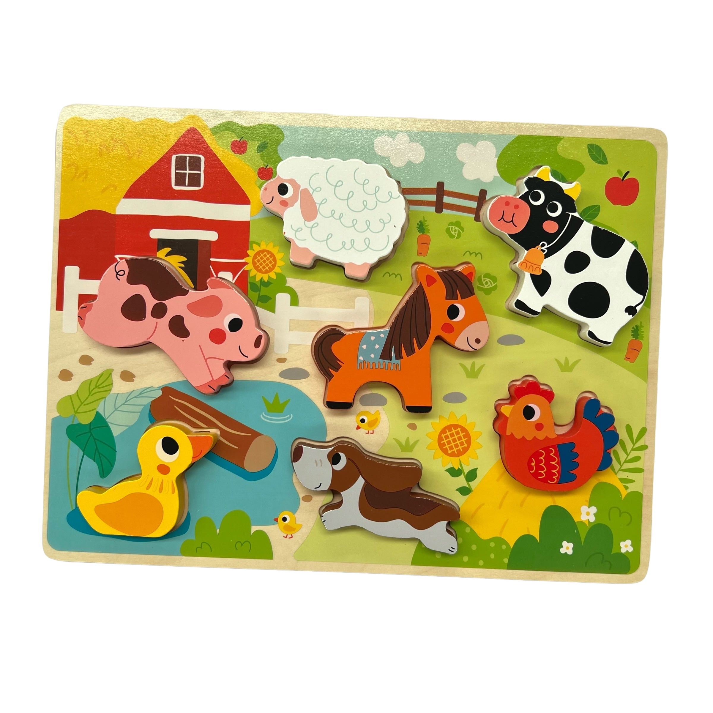 ROMPECABEZAS CHUNKY LA GRANJA - TOOKY TOY