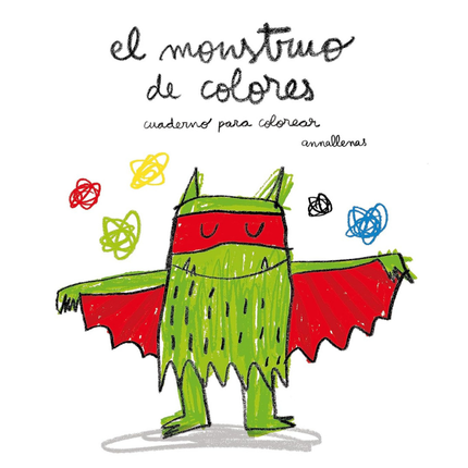 Libro para colorear el Monstruo de colores