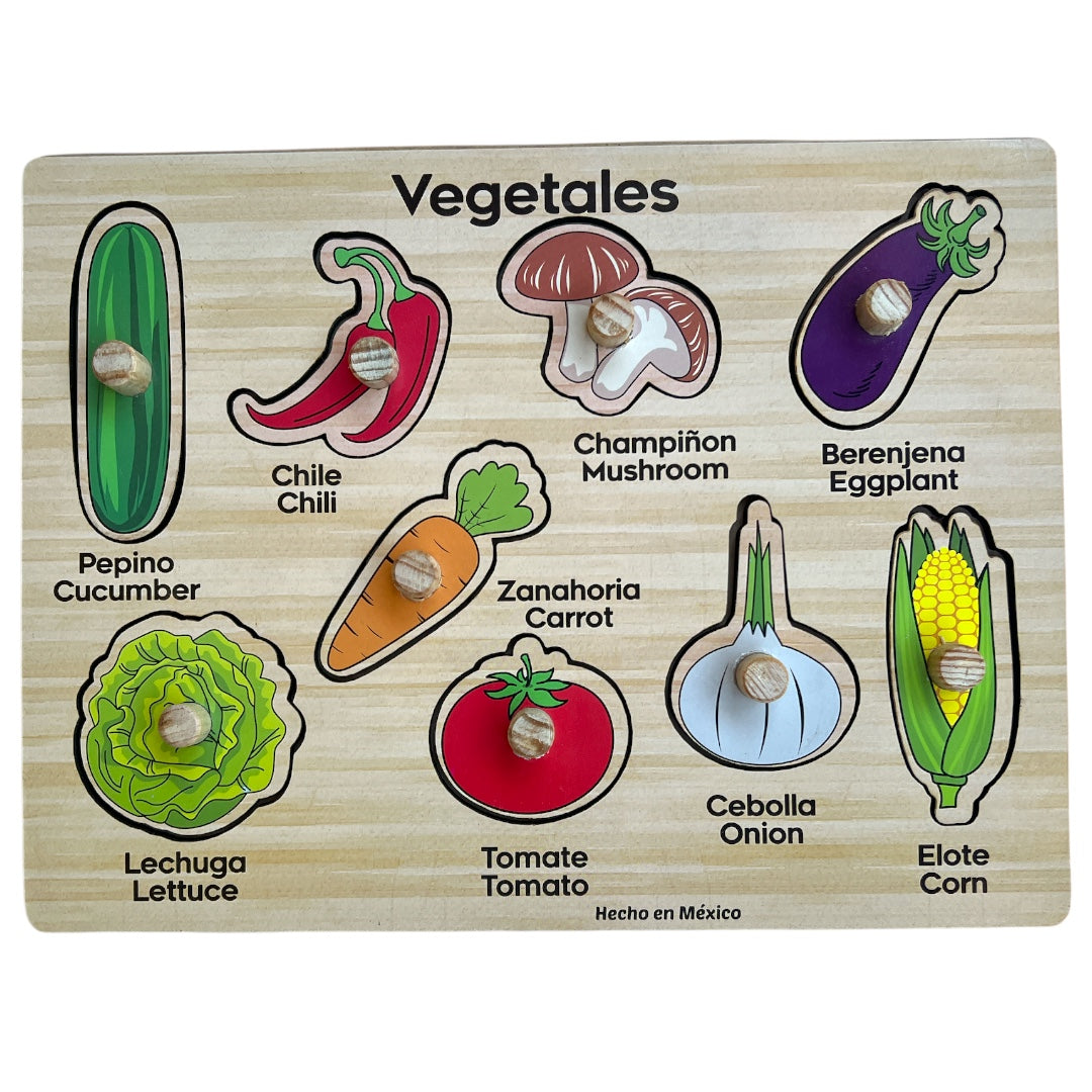 Vegetales - Rompecabezas de Pija