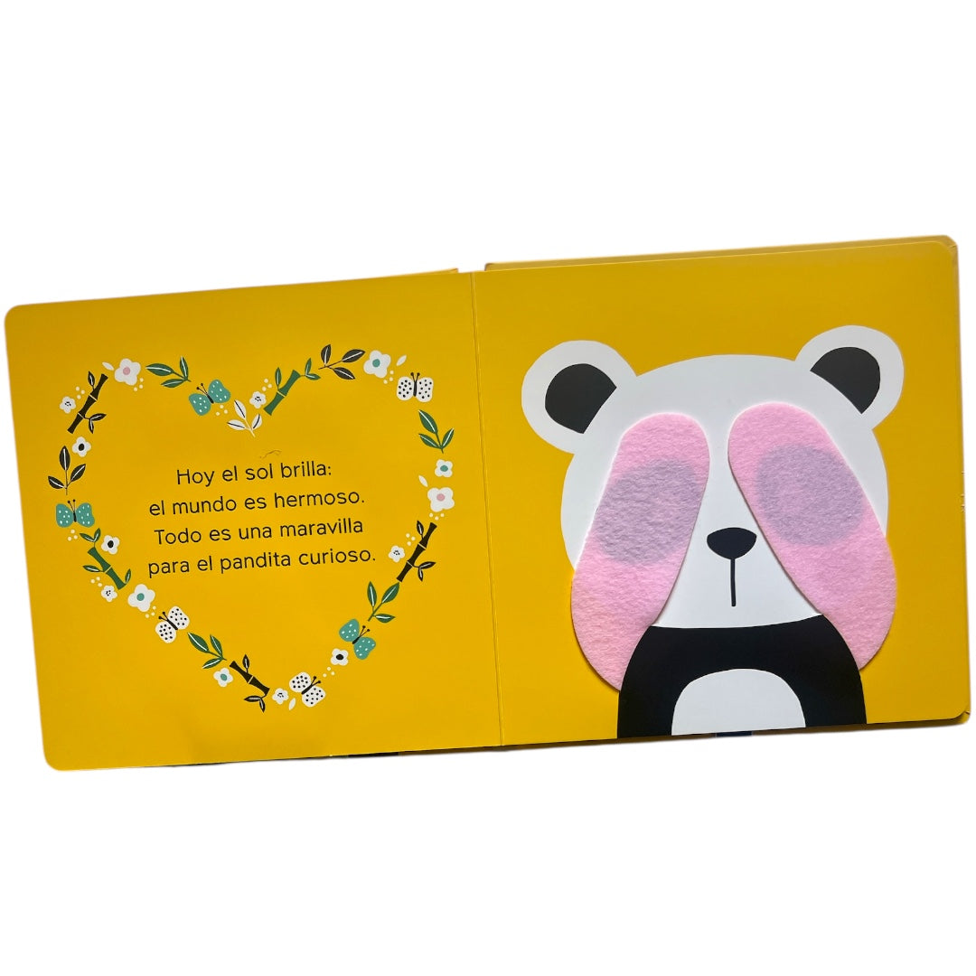 El pandita juega a esconderse