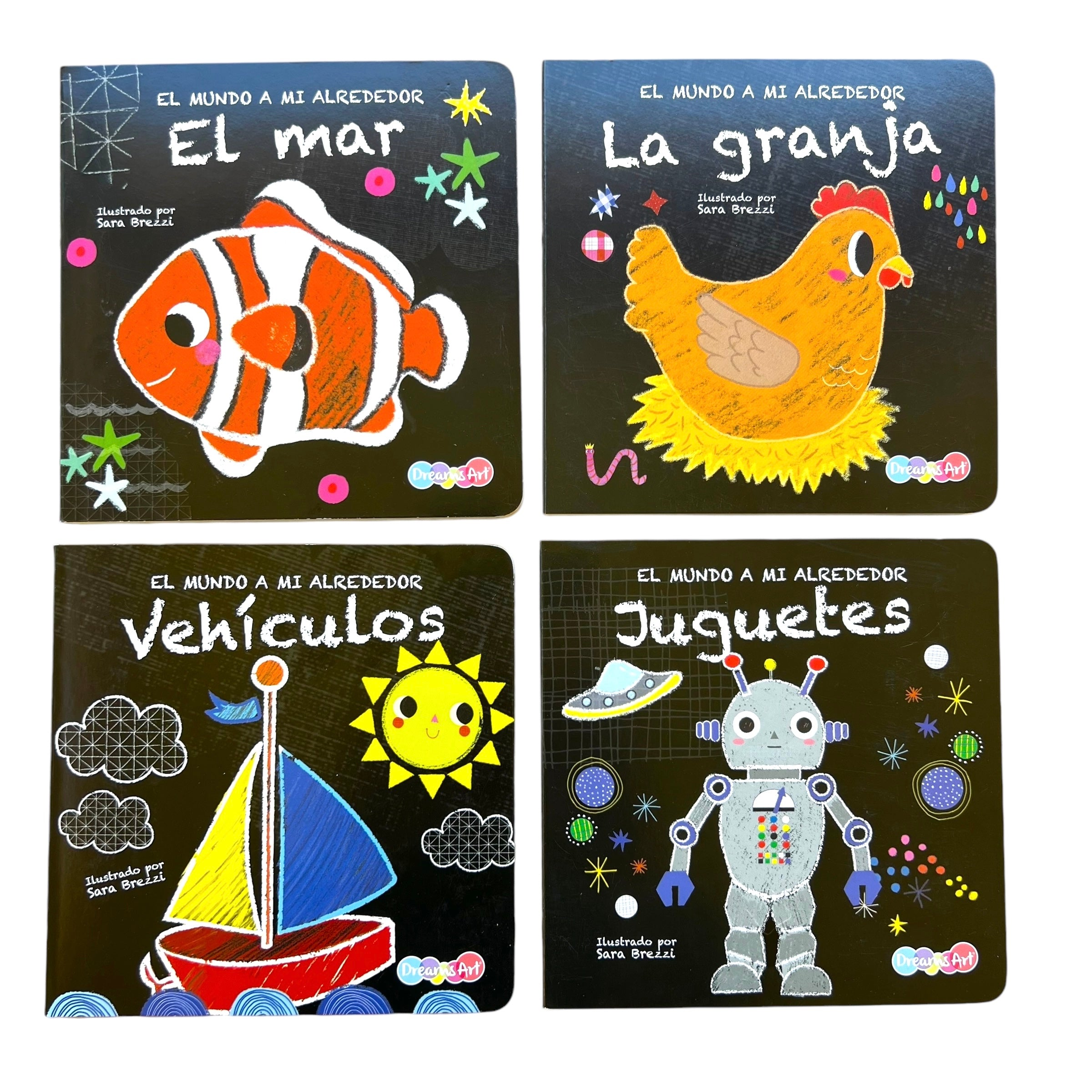 Libro El Mundo a mi Alrededor - Primeras palabras en pizarra