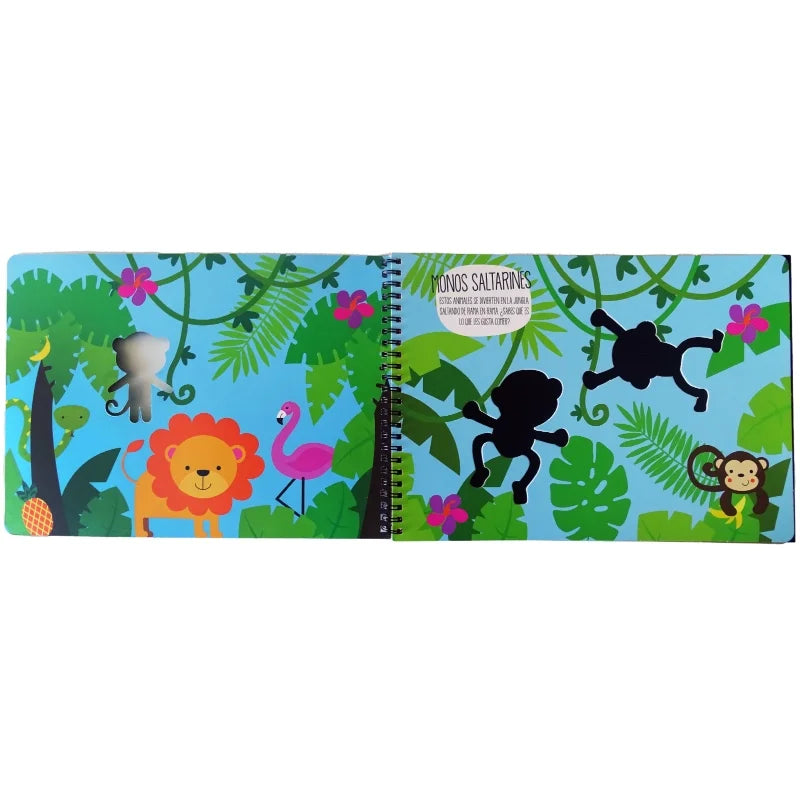 Mi libro de stencil Jungla