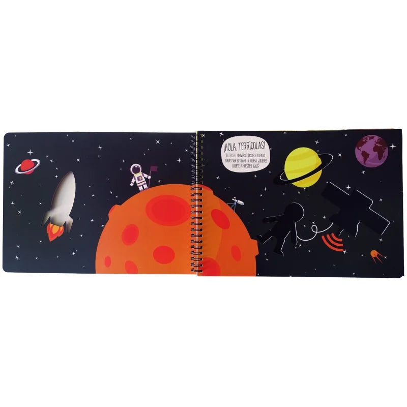 Mi libro de stencil Espacio