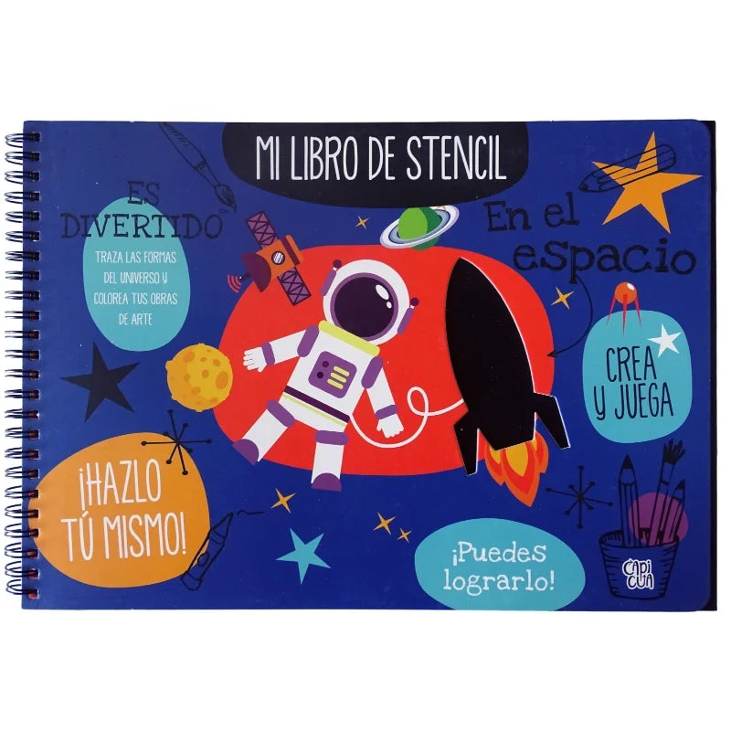 Mi libro de stencil Espacio