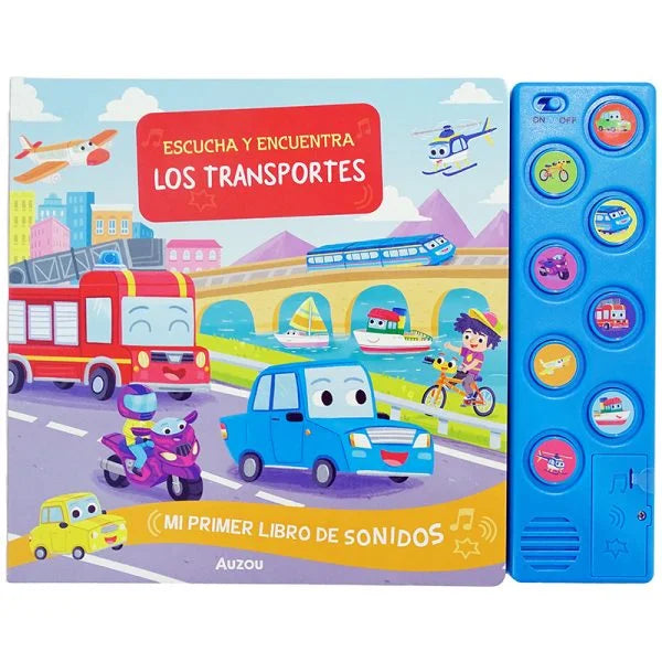 Cuento de sonidos - Escucha y encuentra los transportes