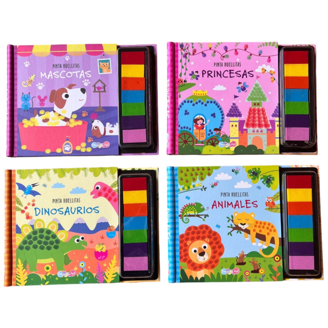 Libro Pinta Huellitas
