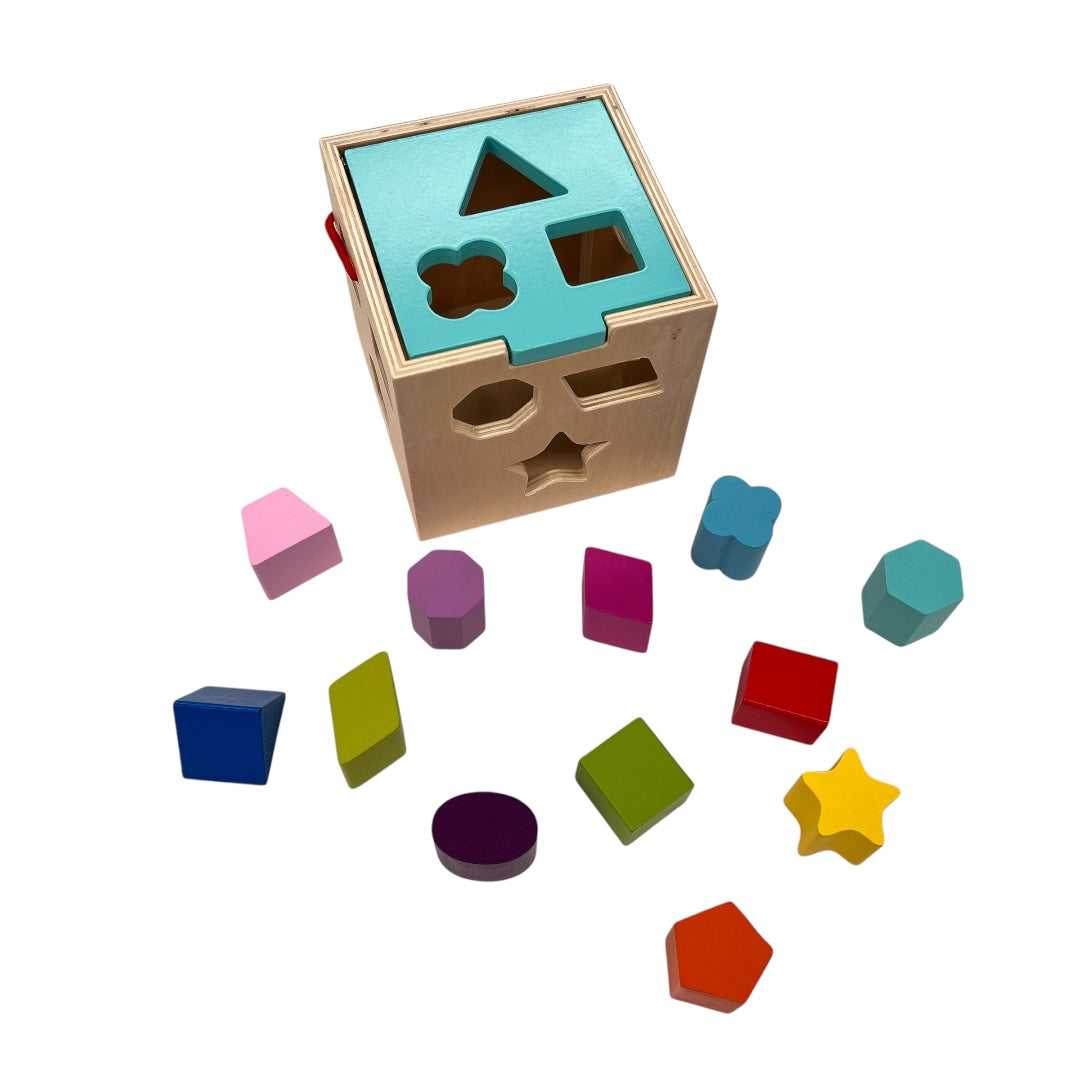 CUBO ENSARTE DE FIGURAS - SHAPE SORTER TOOKY TOY