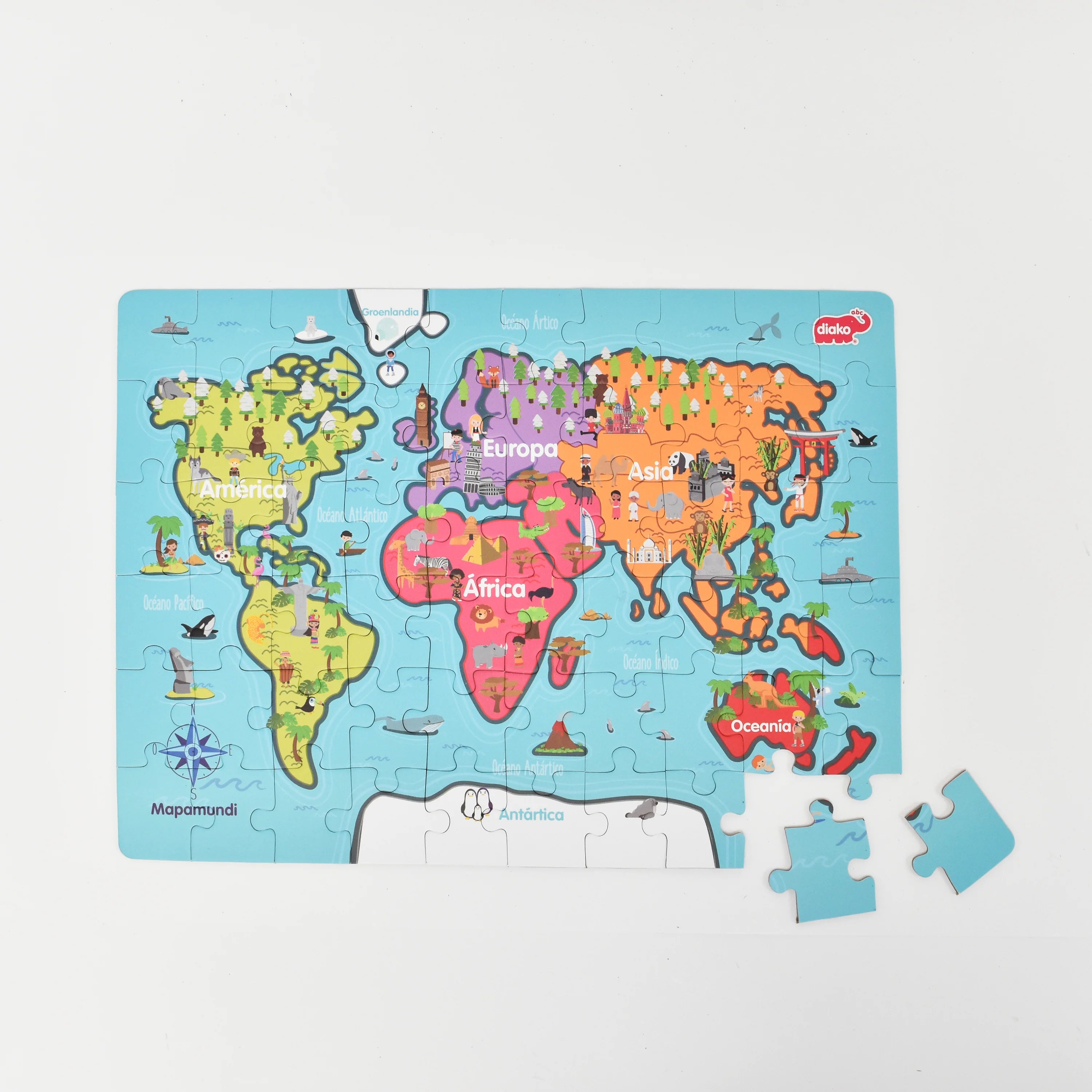 Rompecabezas del mundo