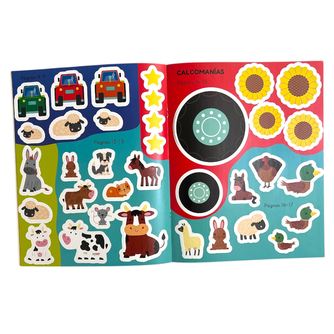 LA GRANJA 100 CALCOMANIAS DIVERTIDAS