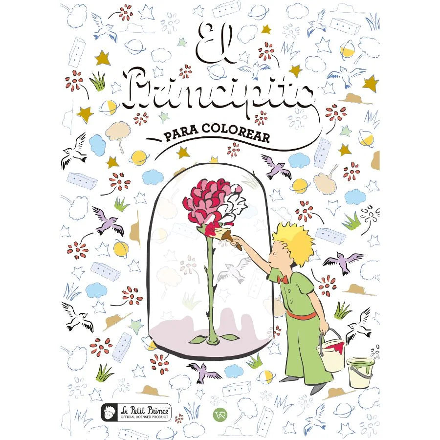 Libro JUMBO para colorear El principito