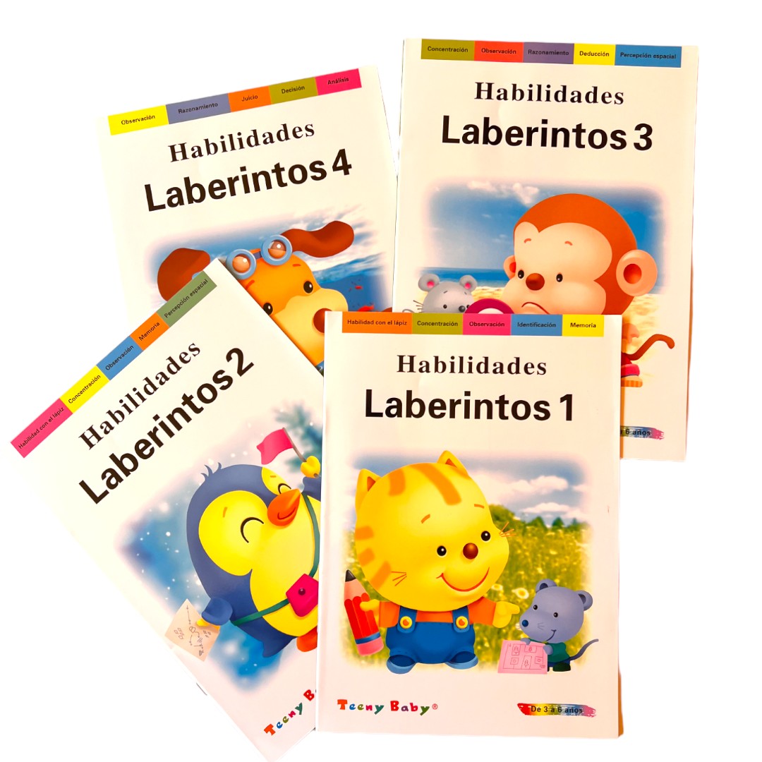 Laberintos - Paquete de 4 Libros