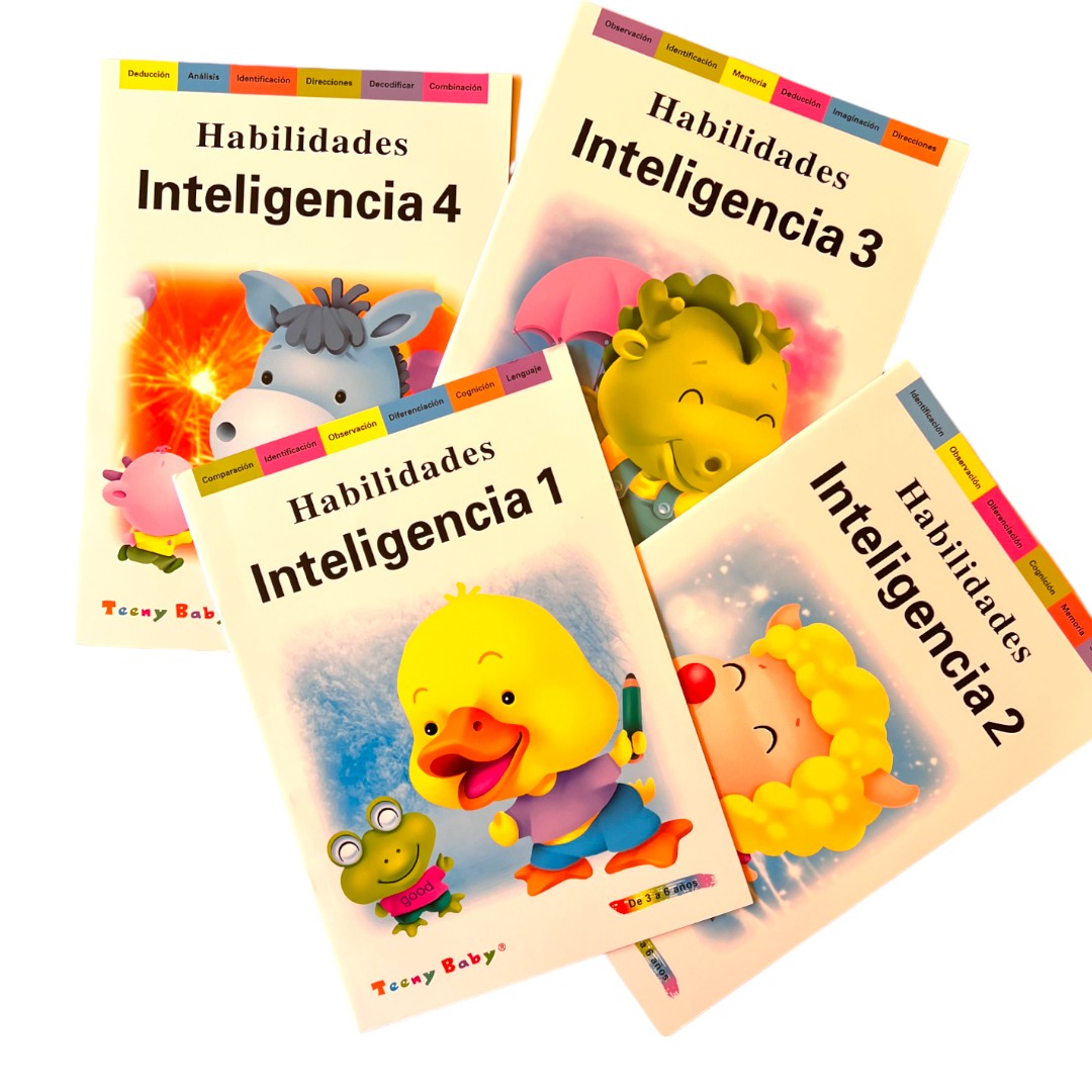 Inteligencia - Paquete de 4 Libros