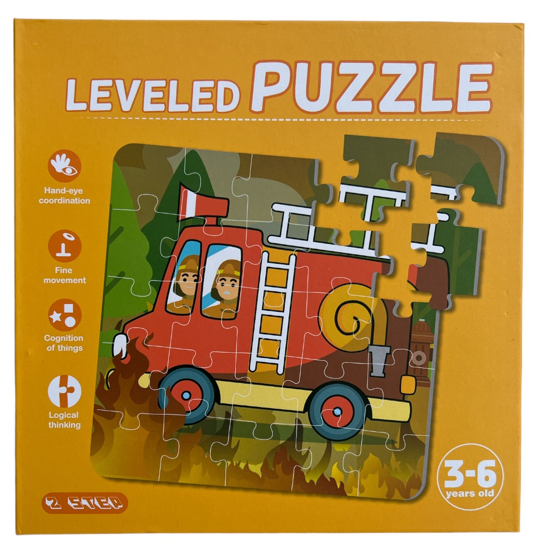 Rompecabezas Magnético Vehículos de Emergencia