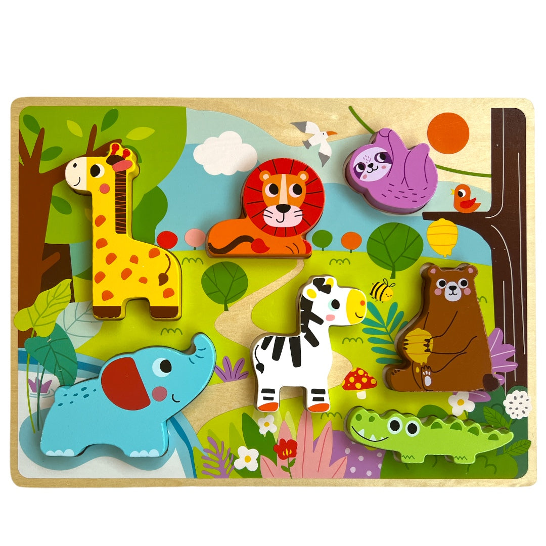 ROMPECABEZAS CHUNKY SELVA - TOOKY TOY