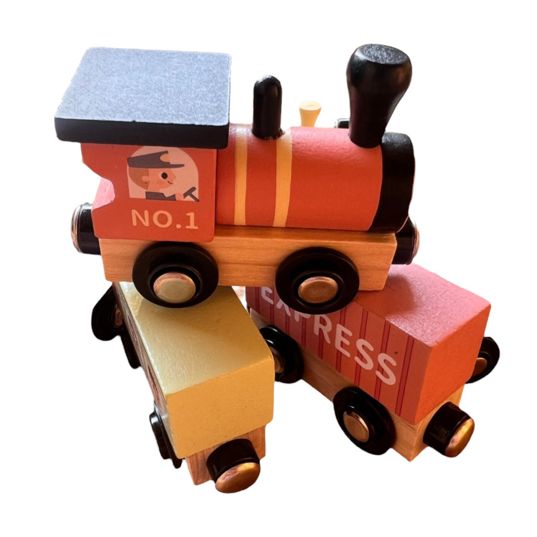 SET DE TREN MAGNÉTICO - TOOKY TOY