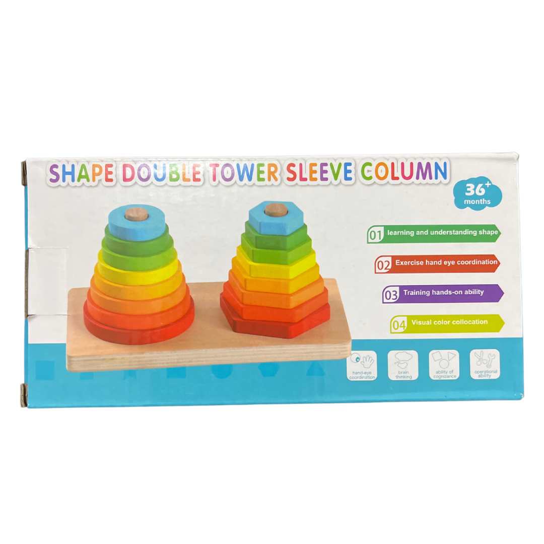 Torre Doble de Ensarte de Figuras