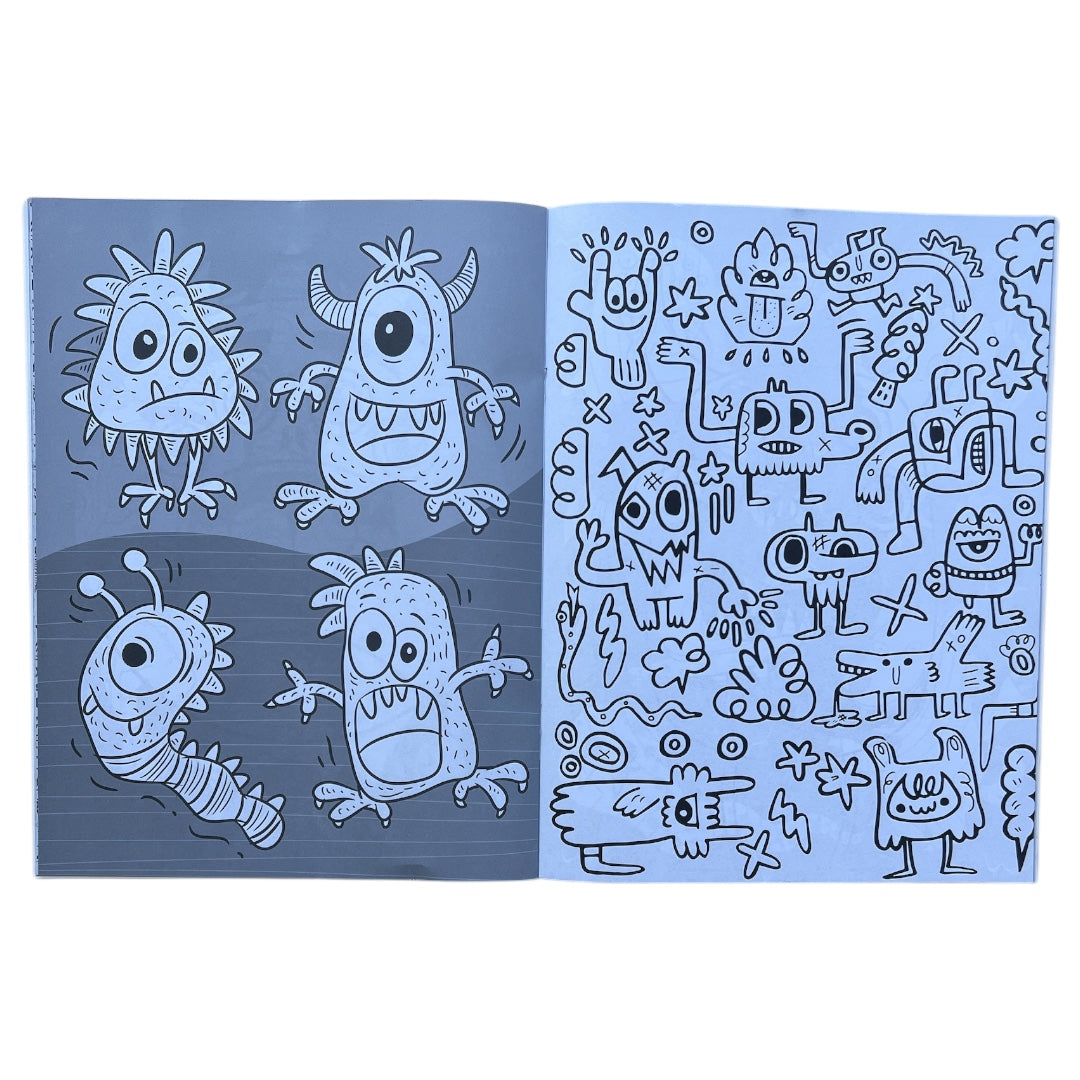 Libro para Colorear MOUNSTROS