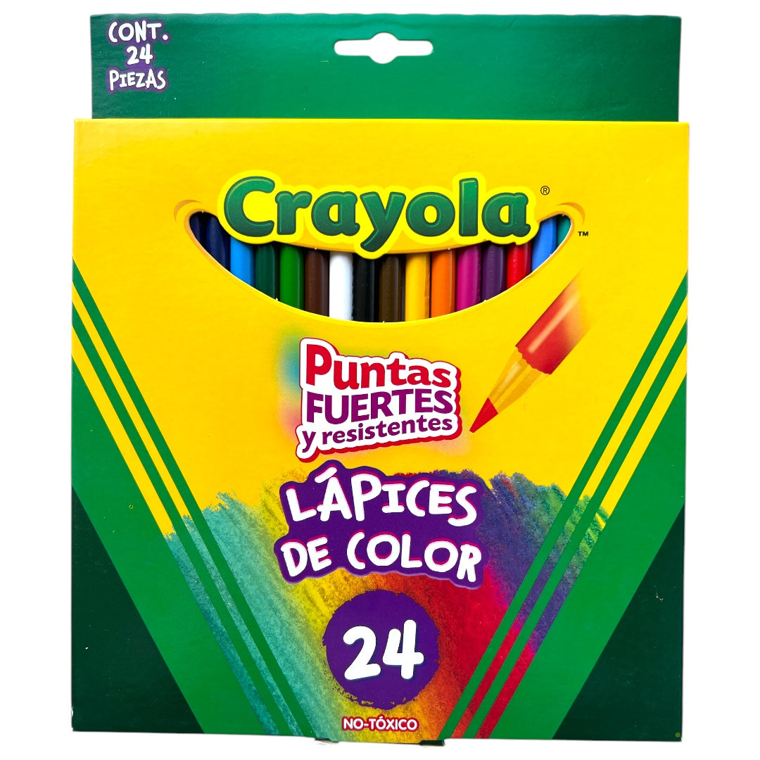 Lapices de colores - 24pzas - Crayola