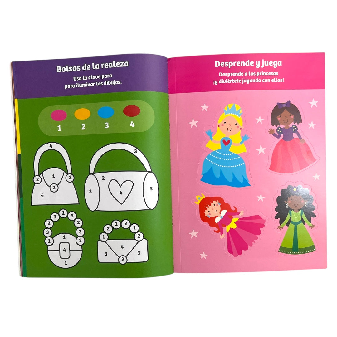 Princesas - Calcomanías Esponjosas