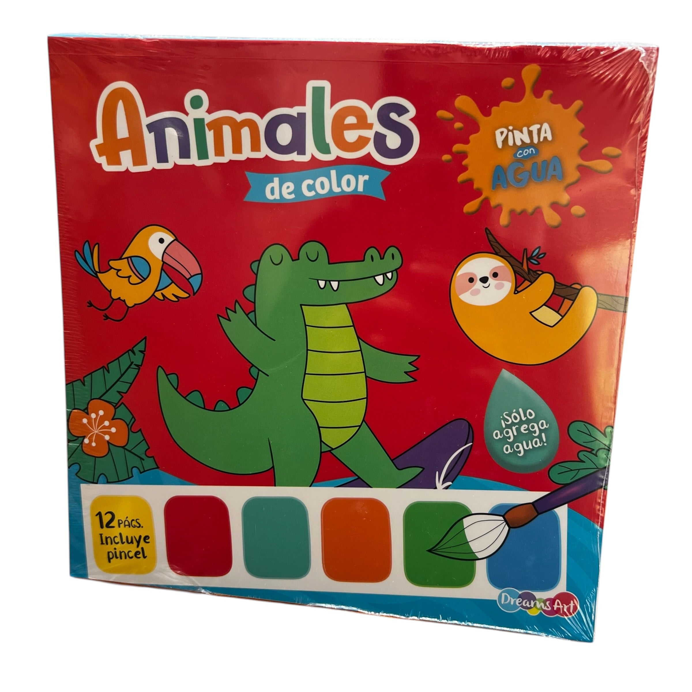 Block pinta con agua