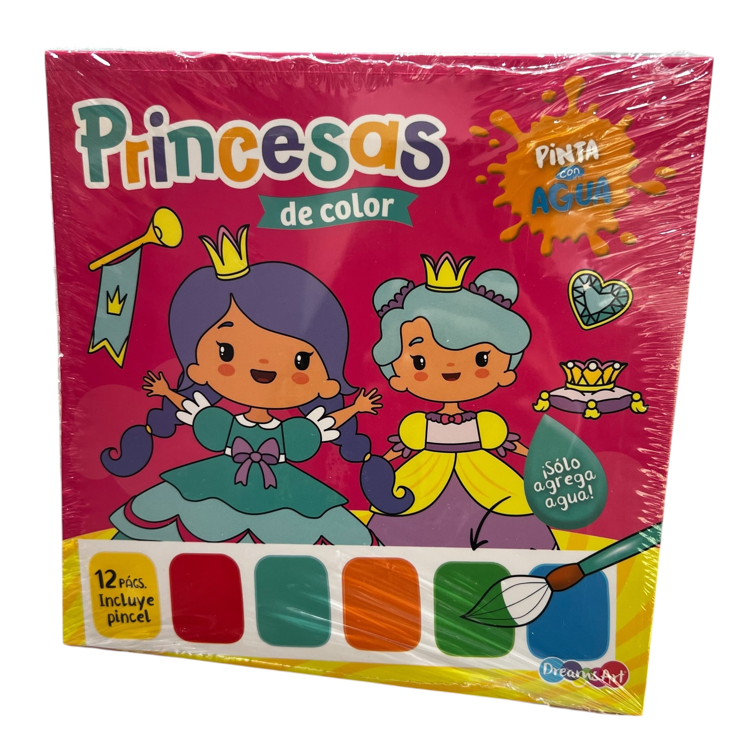 Block pinta con agua