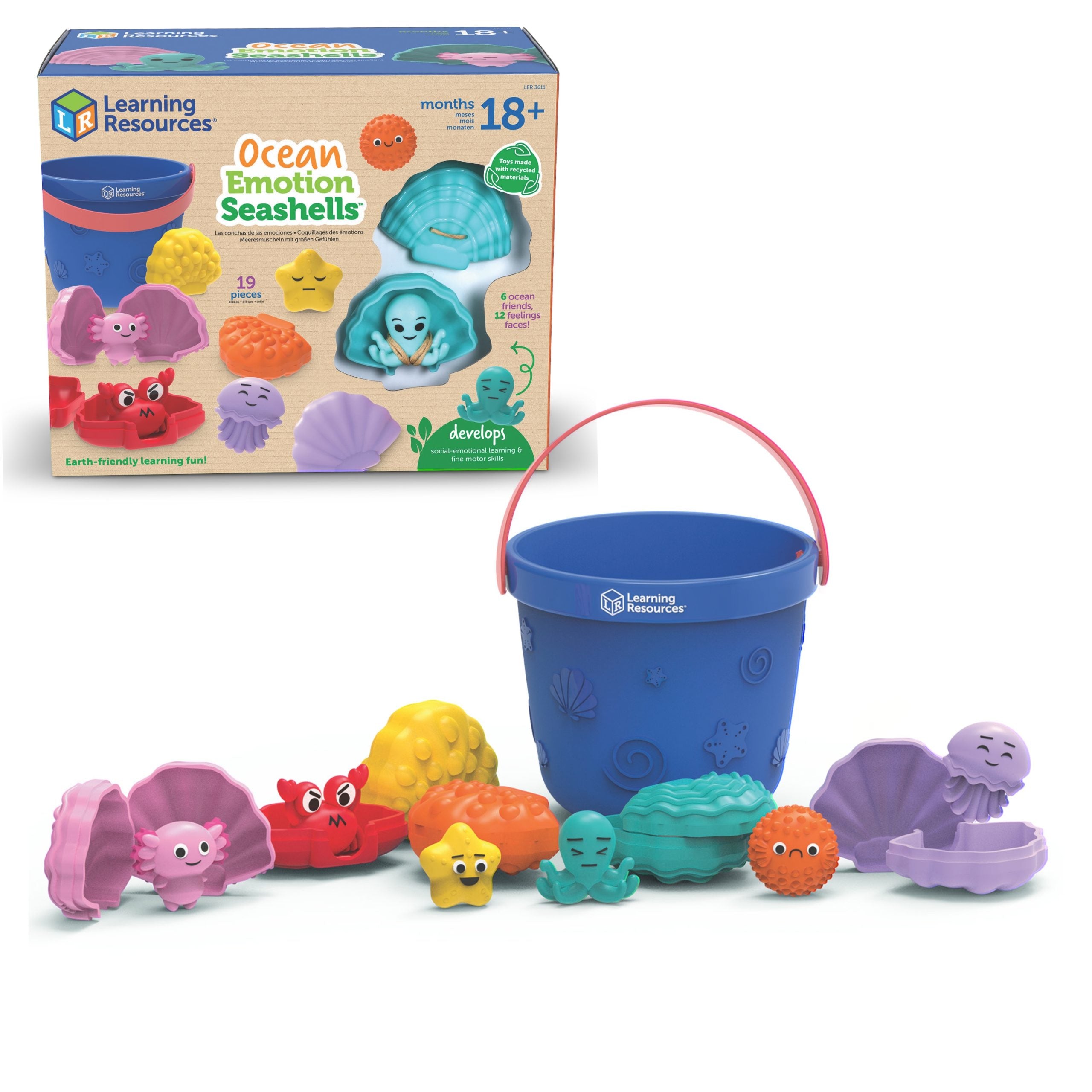 Conchas marinas de emociones - Ocean Emotion Seashells