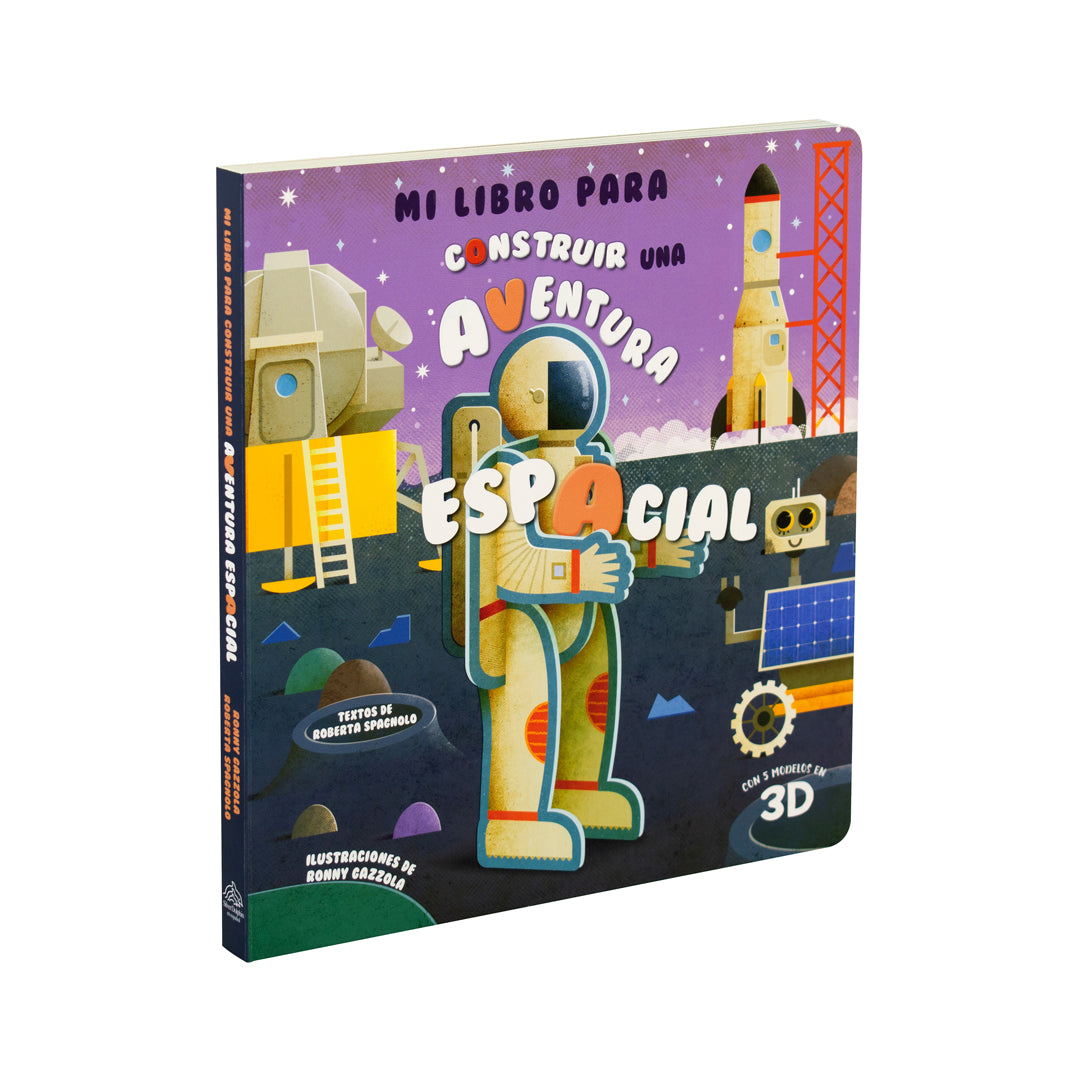 Mi libro para construir: Aventura espacial