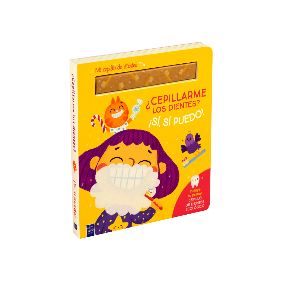 Cepillarme los dientes? Si, si puedo