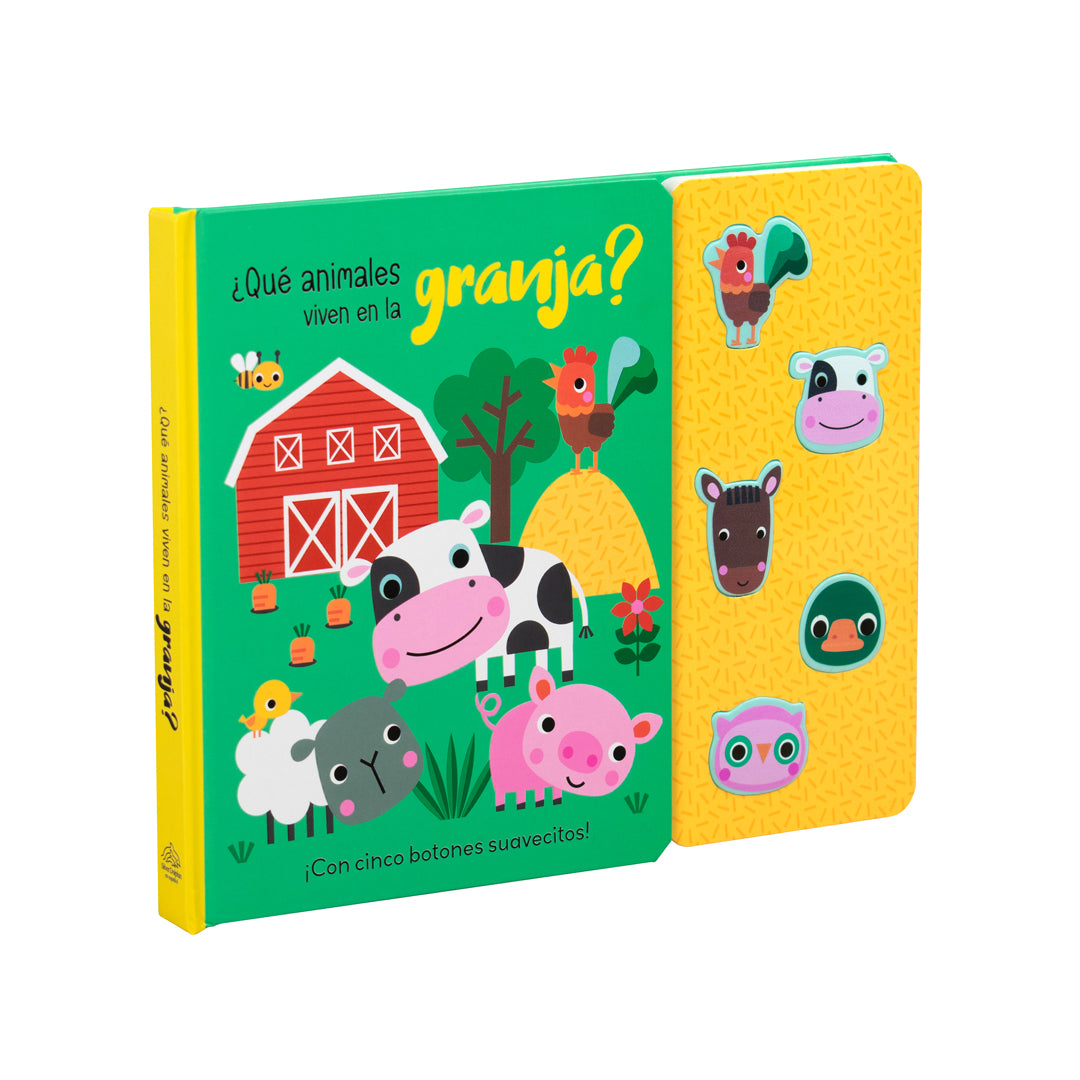 ¿Que animales viven en la granja? - Libro con Sonidos