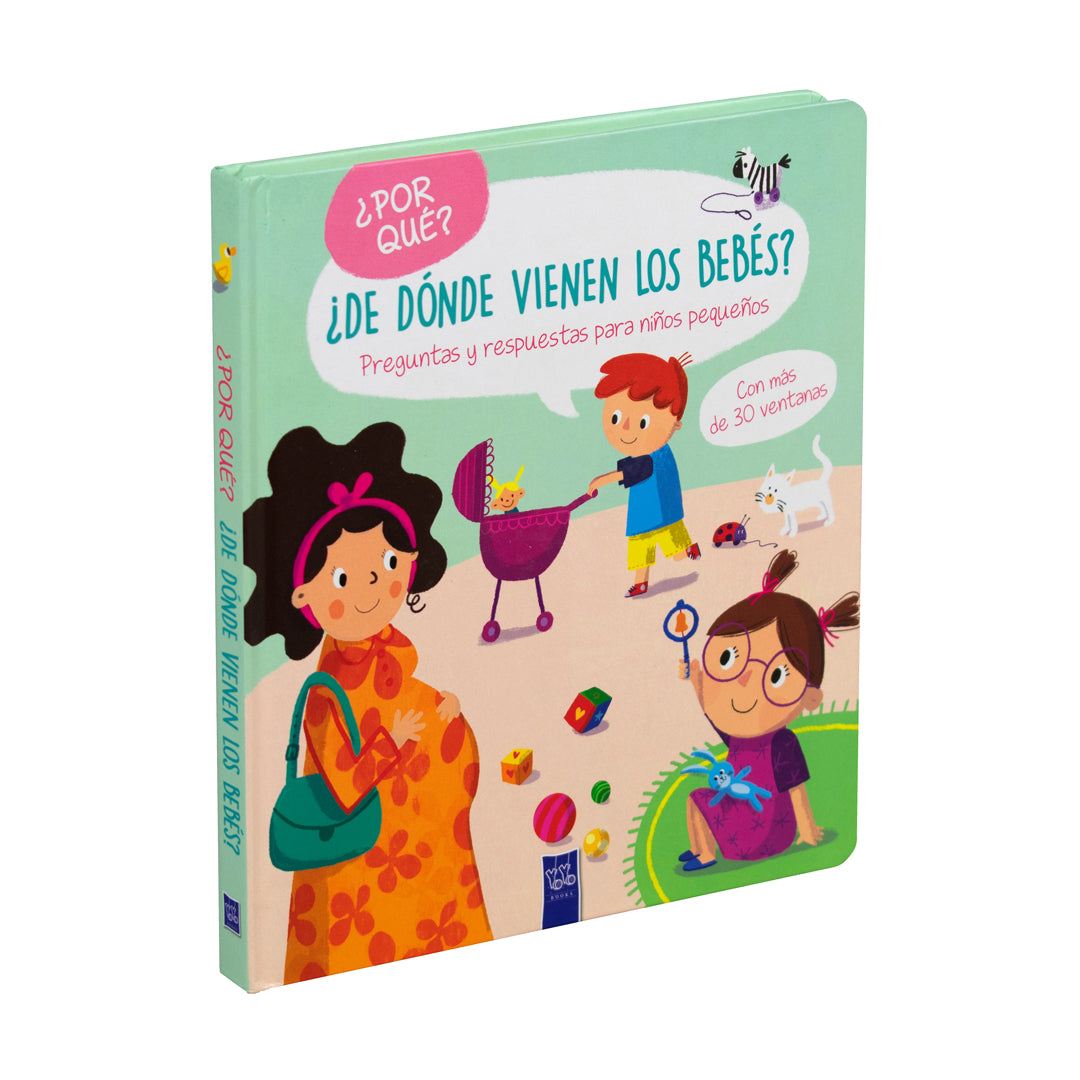 Libro ¿Por que? De dónde vienen los bebés?