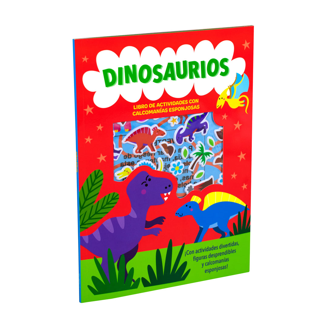 Dinosaurios - Calcomanias Esponjosas