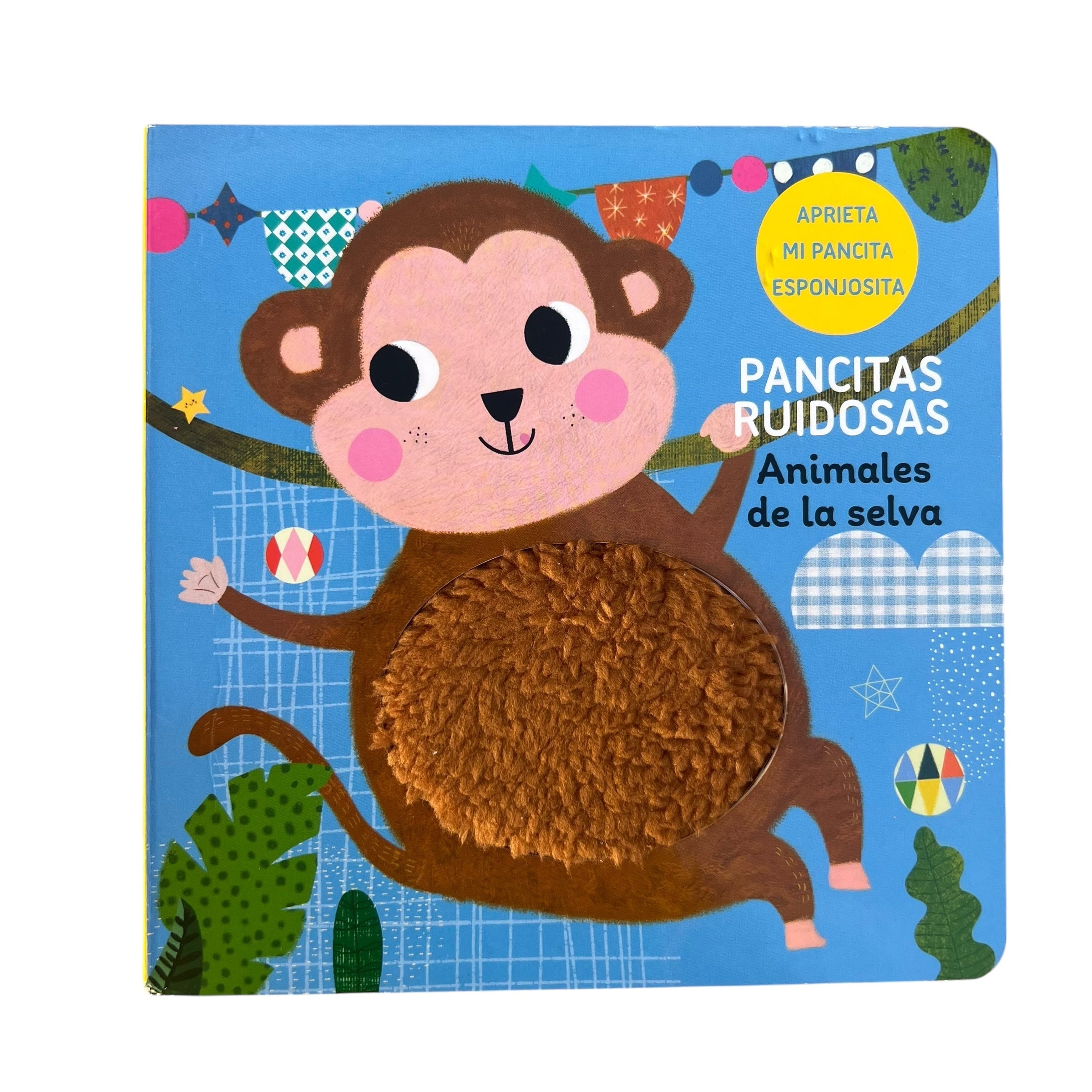 Libro de tela Pancitas ruidosas