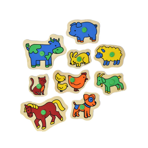 Rompecabezas de resaque Granja