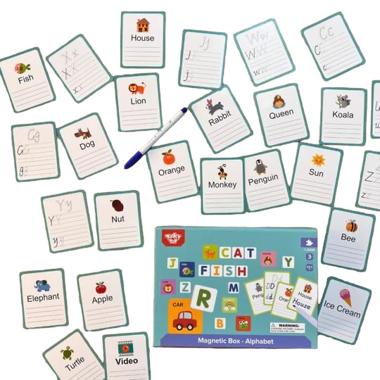 CAJA ABECEDARIO MAGNÉTICO - MAGNETIC BOX ALPHABET - TOOKY TOY