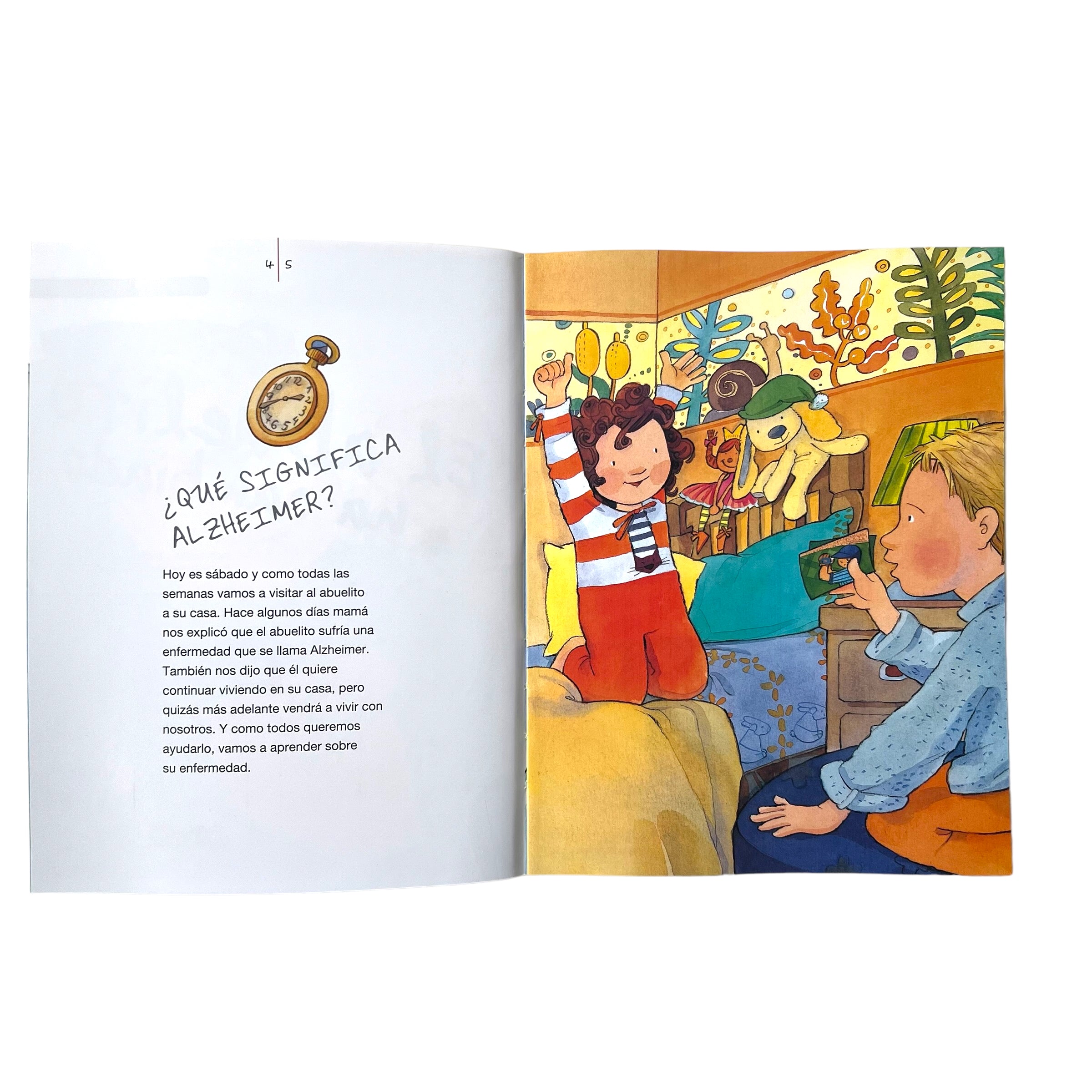 Colección Vive y Aprende - El abuelito tiene Alzheimer