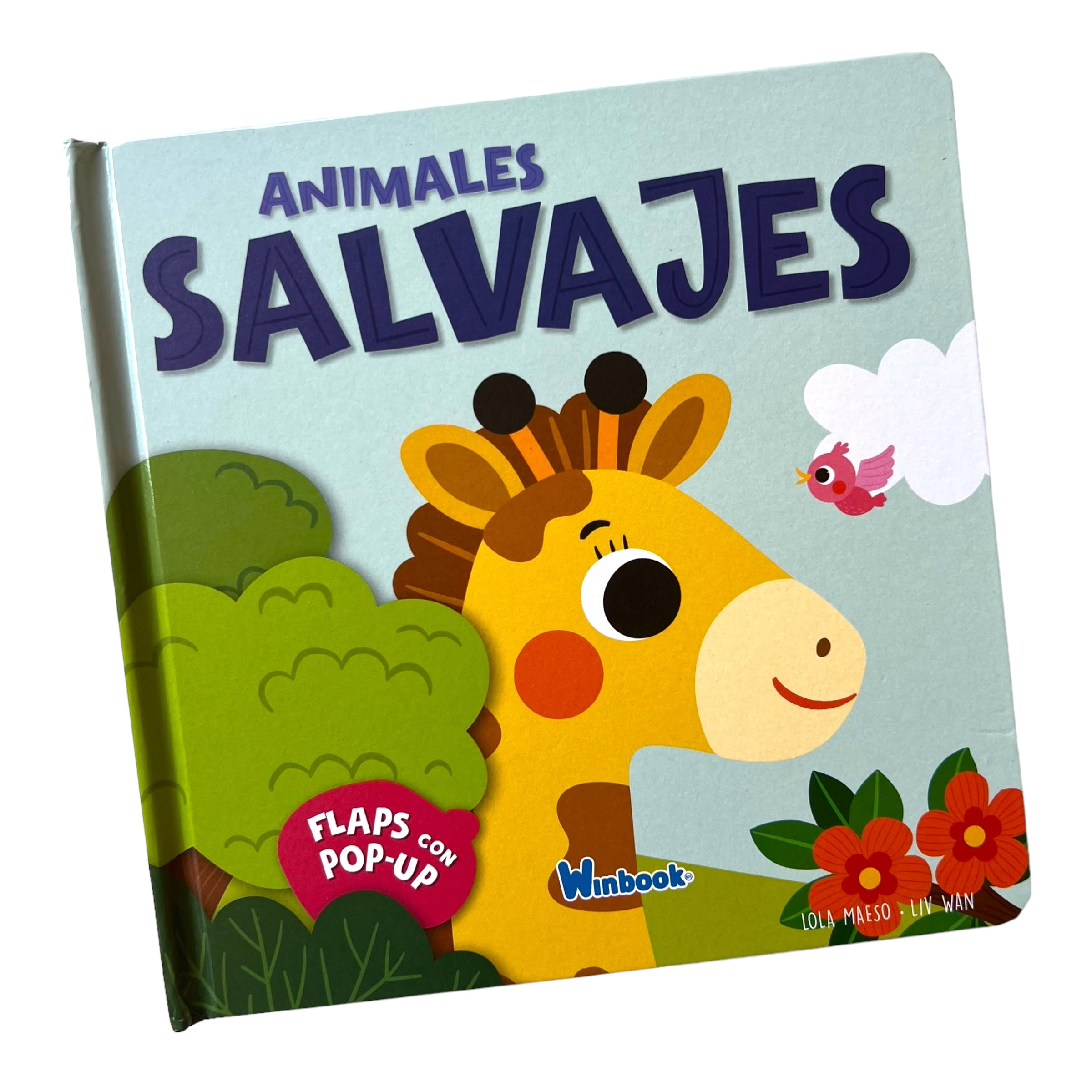 Libro Pop up ventanas Animales Salvajes