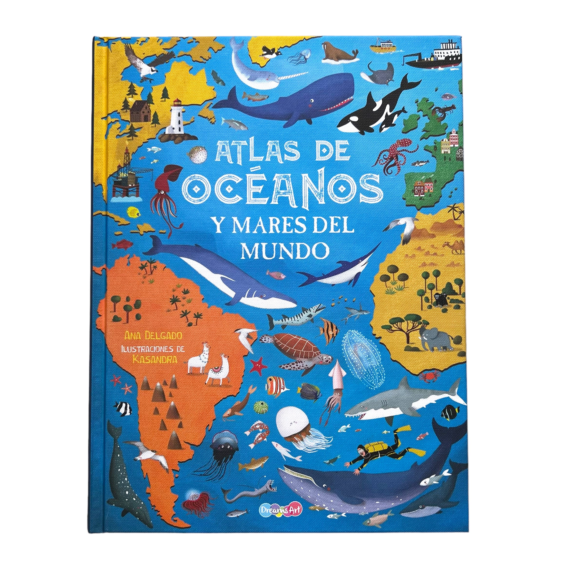 Libro Atlas de los oceanos y mares del mundo