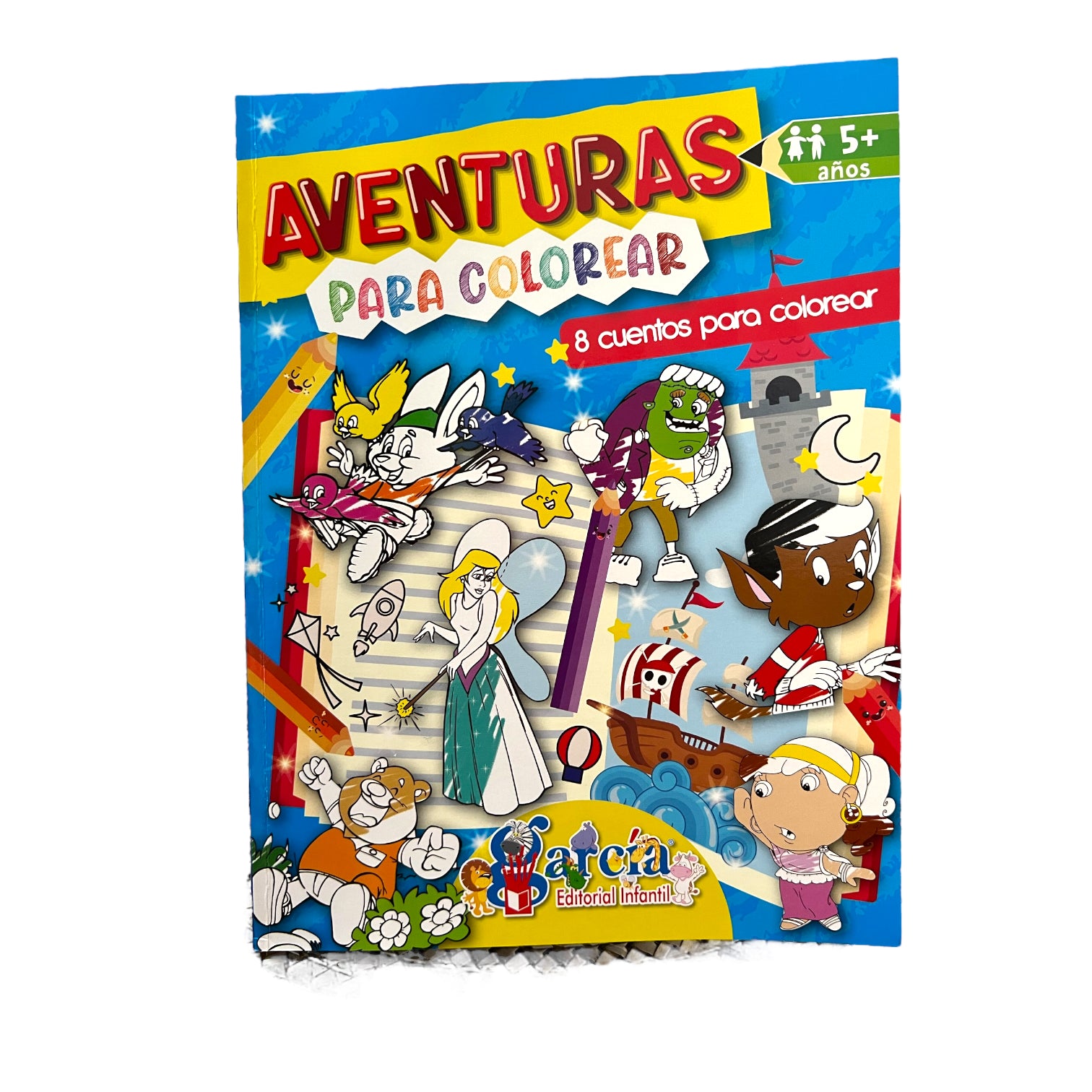Libro para colorear - Aventuras para colorear