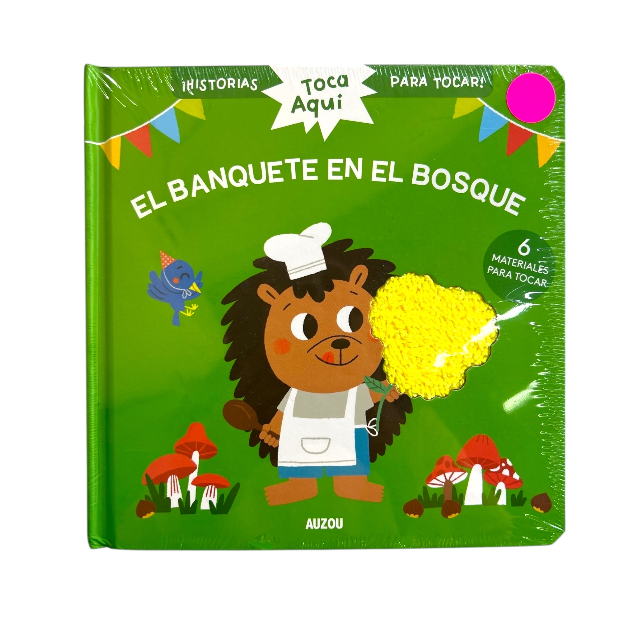 Cuento de Texturas - Toca aquí...El banquete en el bosque