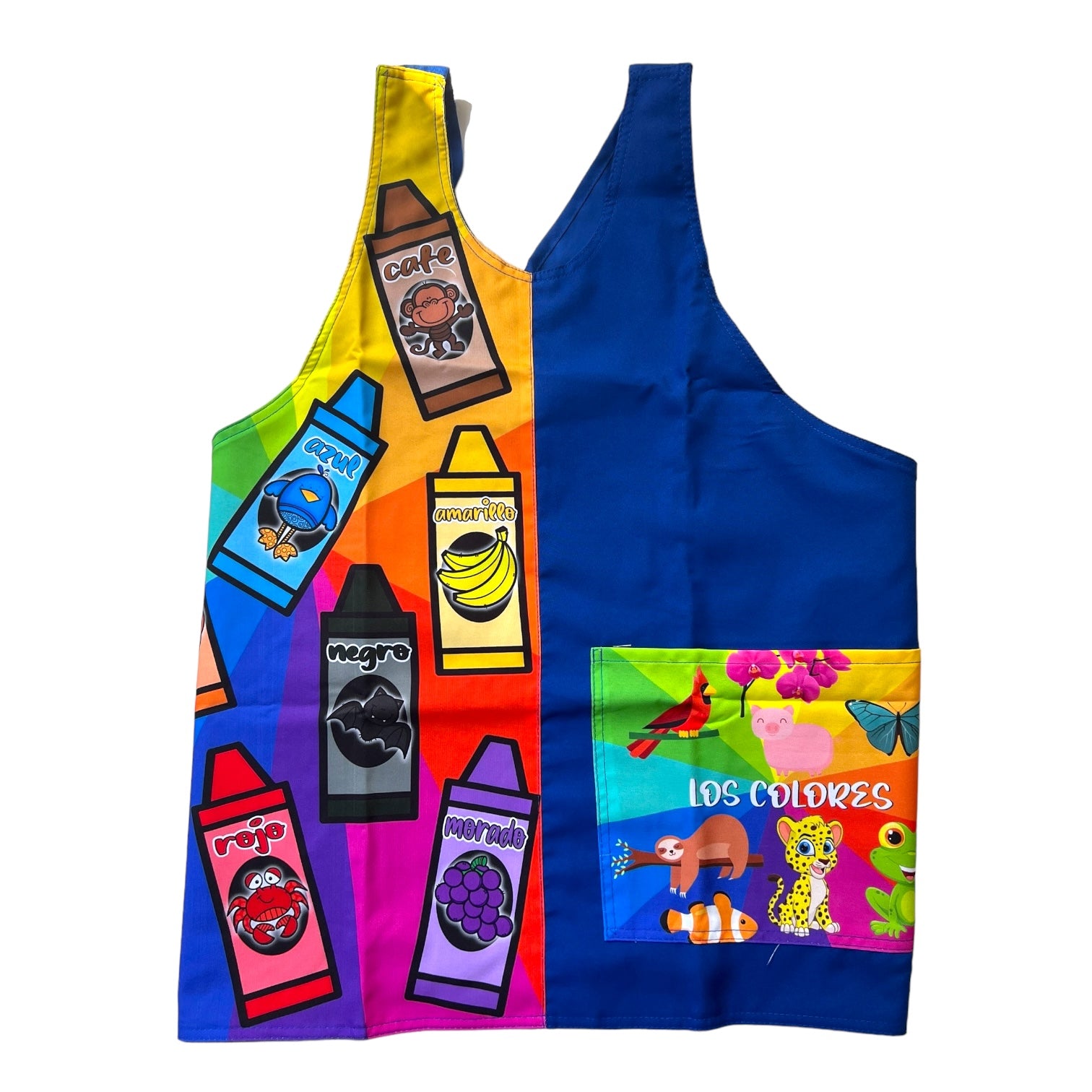 Double-Breasted Teacher's Lab Coat