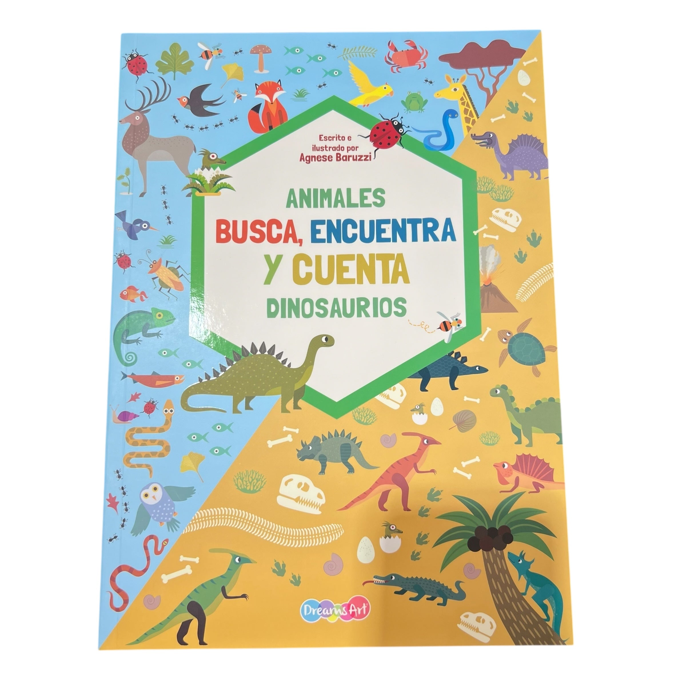 Busca, encuentra y cuenta - Animales y Dinosaurios
