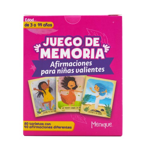 Brilla Afirmaciones para niñas - Juego de memoria